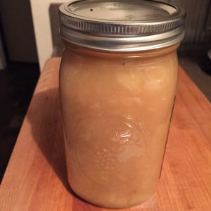 homemade applesauce