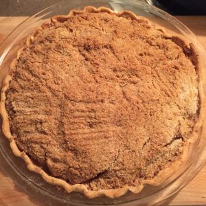homemade apple pie, dutch crumb apple pie
