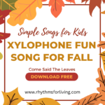Come Said The Leaves Song