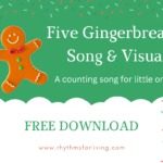 Five Gingerbread Song and Visuals