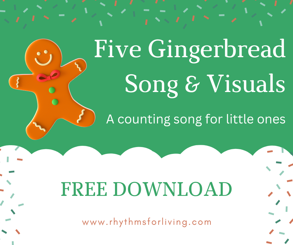 Five Gingerbread Song and Visuals