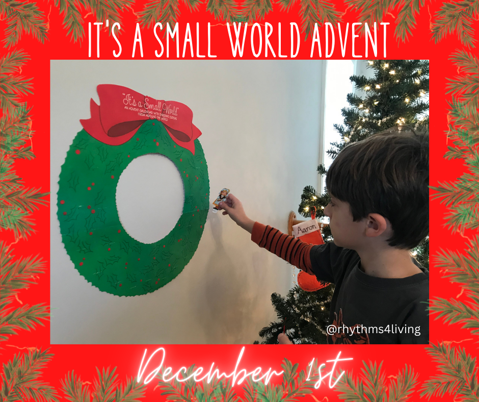 It's a small world advent dec 1