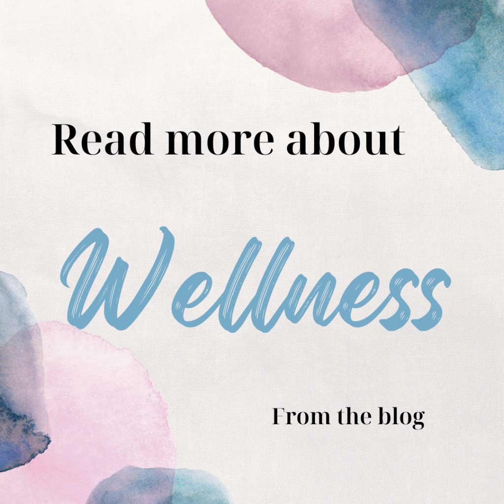 Wellness on the blog